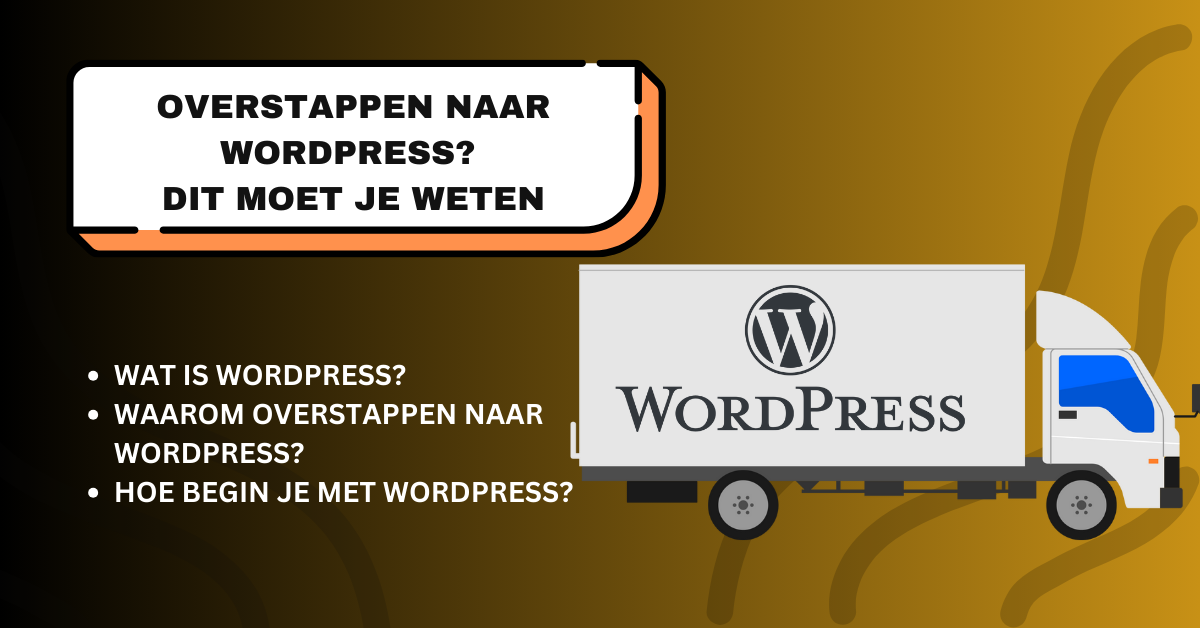 Overstappen naar wordpress? Dit moet je weten